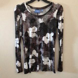 Floral long sleeve shirt extra small